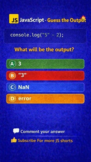 JavaScript Trick 🤯 | Guess the Output in 4 Seconds 🔥