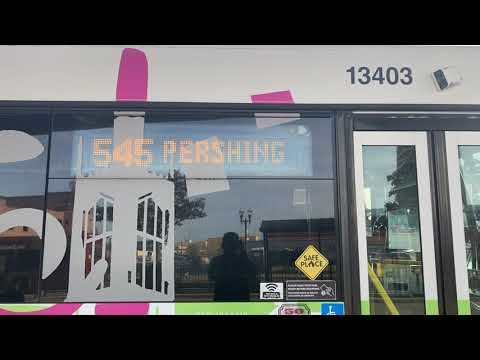 San Joaquin RTD bus 545 decorated