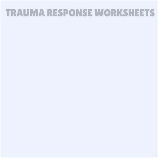 40 Trauma Healing Cheat Sheets | Trauma Worksheets | Trauma Therapy | Emotional Healing | Trauma Responses | Somatic Coping Skills - Etsy