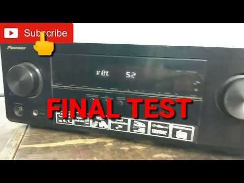 Pioneer Av-Reciver Nosound Problem Repair (Vsx-323)