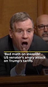 871K views · 13K reactions | "We have a trade surplus with Australia... why were they whacked with a tariff?" US Senator and Democrat Mark Warner hammered US trade representative Jamieson Greer over the logic of Donald Trump's tariffs. | Al Jazeera English | Facebook