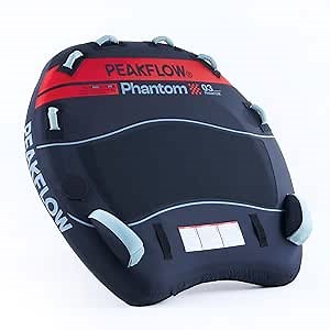 ZOOMBROS Towable Tubes for Boating 2 Person, Water Tubes for Boats to Pull, Safety Inflatable Boat Tubes and Towables, Water Sport Towables with Drainage, Quick Connector, Large Capacity