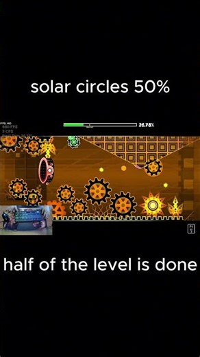 solar flare 50% #geometrydash #gd #shorts #fyp