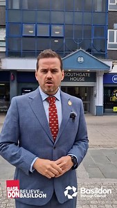 🏢 Basildon Council Secures Southgate House for the Town Centre 🏙️ Basildon Council has stepped in to purchase Southgate House – blocking a London borough from acquiring the site for use as temporary accommodation for people from that borough rather than for Basildon people. This move protects the future of our town centre and puts Basildon first! Boosting local facilities for work and living. Cllr Gavin Callaghan, Leader of the Council, said: “We will make sure that any housing that is develop