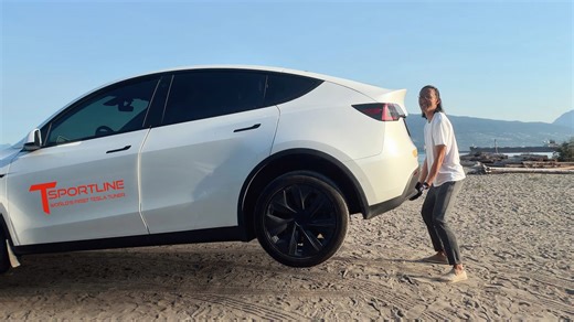 I Lifted My Tesla Suspension with TSportline Lift Kit