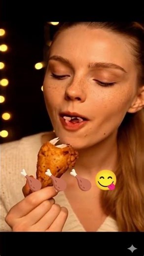 Chicken Feet ASMR 🍗 #asmr #asmreating