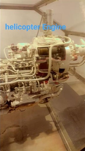 Helicopter old Engine #airforce #museum