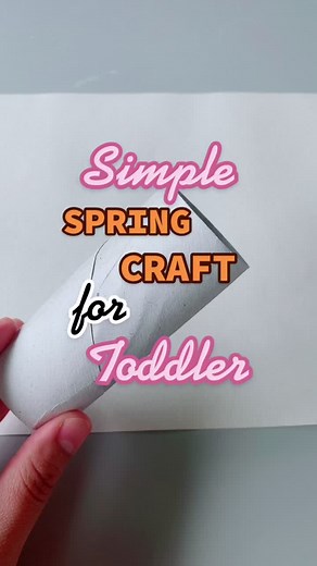 Simple on a budget spring activity for toddlers!! #toddleractivity #toddleractivities #toddlerplay #homeschoolpreschool #preschoolathome