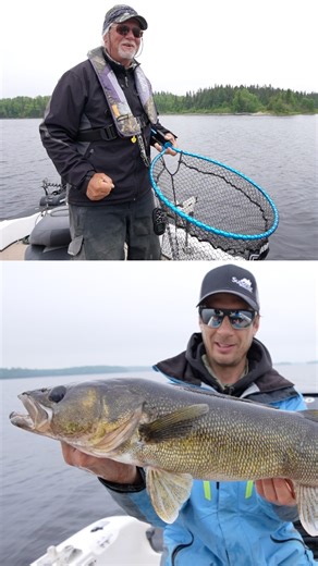 We had a great time filming & fishing with long time Dog Lake Resort guest Jim Schafhauser earlier this summer! Here’s the biggest walleye of the trip there, caught on a Rapala #10 in River Perch color. 🖥️ This episode will air in the upcoming 2025 TV season on Sportsman Channel 📌 Ontario's Superior Country #discoverON #superiorcountry #gofishinontario #doglakeresort #rapala | Troy Lindner