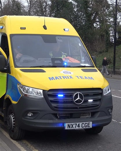#clevelandpolice Marked 2024 Mercedes Sprinter used by Cleveland Police Matrix Team seen in Newcastle for Mutual Aid for the Derby giving me a blue light demo! (Excuse Mason blasting the bullhorn at the public) #fyp #policeservice #spotting #derby