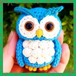Owl Crochet Pattern - Amigurumi Owl Digital PDF Tutorial - Instant Download, DIY Plush Decor, English Instructions, Tutorial, PDF Pattern - Etsy