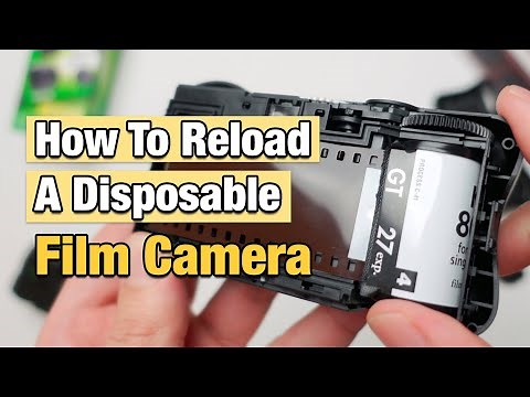 How To Reload & Reuse A Disposable Film Camera - Kodak FunSaver