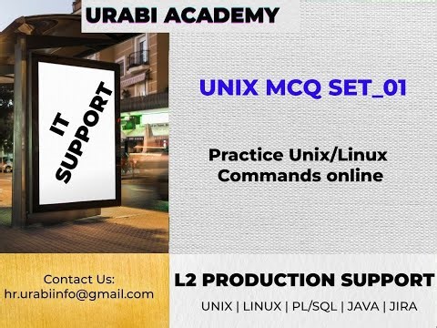 UNIX MCQ Set 01 |Unix Commands Practice Online #unix #linuxinterview #l2