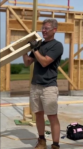 Family Fun - Creating DIY Roof Overhangs #construction #framing #dreamhome