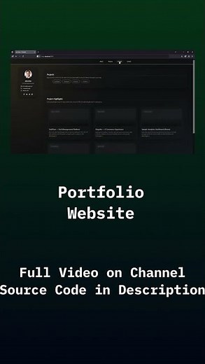 Building a Modern Portfolio with Next.js, TypeScript & Tailwind