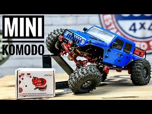 NEW Furitek MINI KOMODO Brushless SCX24 Motor Upgrade - Install, Review, Crawling & More!