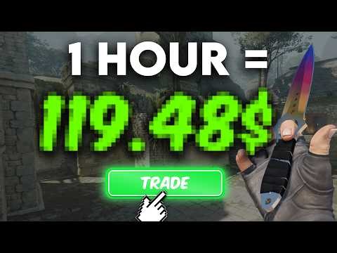 How Much Profit Can I Make In 1 Hour Trading CS2 SKINS?