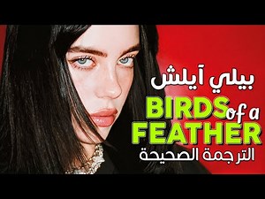 Billie Eilish - BIRDS OF A FEATHER / Arabic sub | أغنية بيلي آيلش 'حتى يوم مماتي' / مترجمة