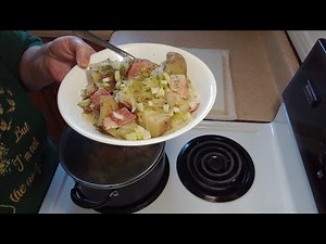 Cabbage Ham and Potatoes