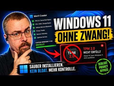 Chris Titus tested Win11 Creator – Install Windows 11 without bloatware