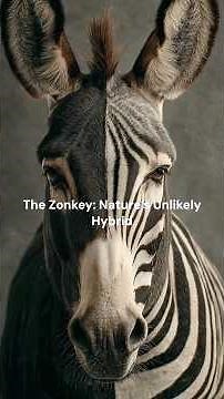 The Zonkey: Nature’s Unlikely Hybrid