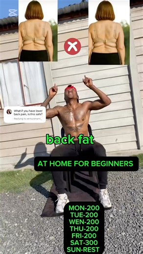 ARE U STRUGGLING WITH BACK FAT ? #fypchallenge #fyp #fyp #fitness #viralreels #motivation #tbt #trendingreelsvideo | Coach lebza yellow