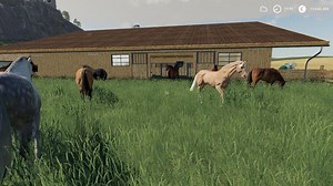 HORSE stable WITH BOXES v 1.0 - FS19 mod - FS19.net