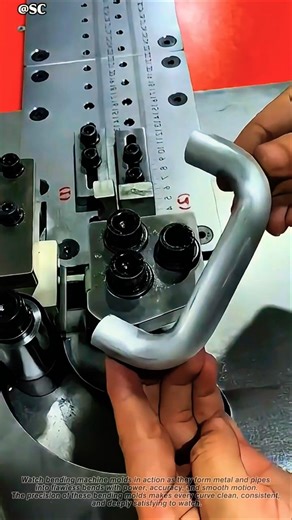 Bending Machine Molds Create Perfect Bends with Extreme Precision ⚙️🔥