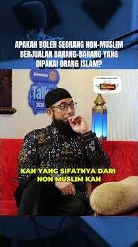 Apakah Boleh Seorang Non-Muslim Berjualan Barang-Barang yang Dipakai Orang Muslim?