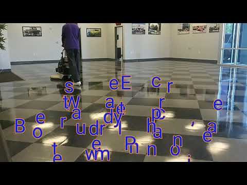 Burnishing 101, (High Speed Buffing)