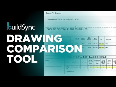 Drawing Comparison Tool: Catch Every Design Change Instantly - BuildSync Submittal Review