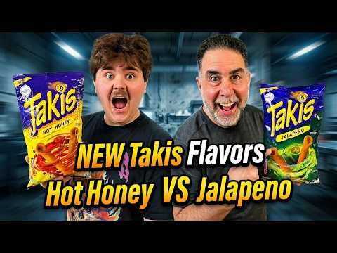 We Tried (Almost) EVERY New Takis Flavor… Jalapeño vs Hot Honey Gets CRAZY 🔥