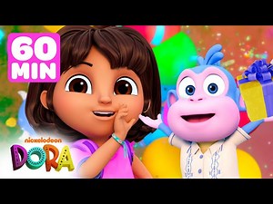 Dora's Fiesta for Music Day! 🎶 60 Minutes of Songs & Dances | Dora & Friends - Videos For Kids