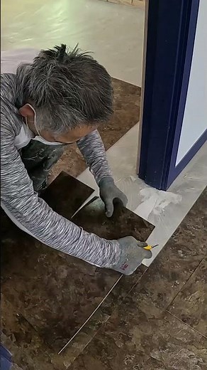 셀프시공... 대부분 여기서 포기합니다 | 문틀 데코타일 마감