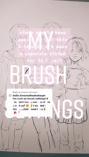 Paint Tool SAI Brush Settings Tutorial