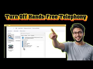 How To Turn Off Hands-Free Telephony In Windows 11 | Stop Auto Call Handling (2025)