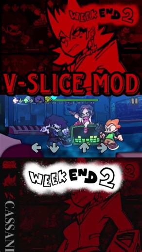 fnf v-slicemod week end 2 #fnf #fnfandroidport #fnfmod #fridaynightfunkinmod #fridaynightfunkingame