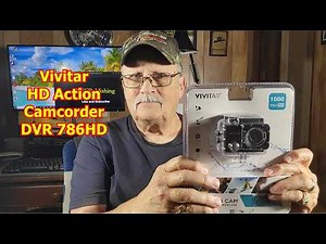 Vivitar HD Action Camcorder DVR 786HD Unbox How To Use