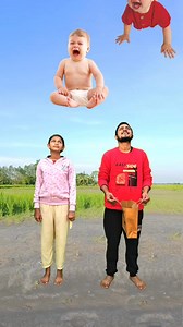 1.6M views · 6.2K reactions | Flying crying babies catching vs hen, goat, housefly & yellow lizard- Funny vfx magic  #comedy #editing #reels #viral #trending #vfx #game #magic #funny #fun #explore #foryou | Ayan mechanic | Facebook