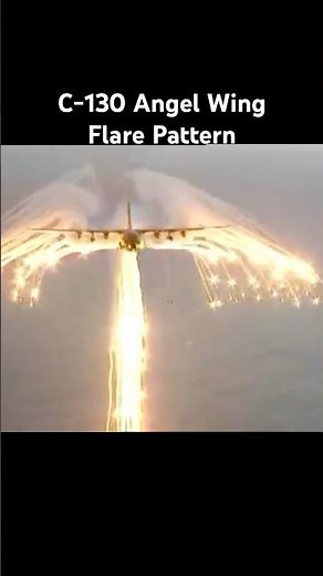 C-130 Angel Wing Flare Pattern