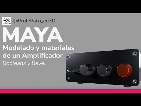 Modelado 3D con Bevel + Booleans + Materiales Arnold en Maya | Tutorial Completo paso a paso
