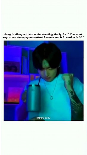 What Does Champagne Confetti means ?? why everyone's taking wrong meaning ??#shorts #jungkook #3D