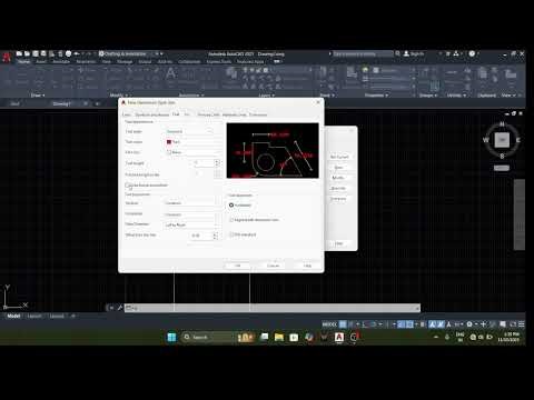 Dimension style manager in Autocad | Hindi me
