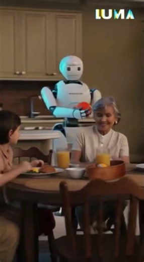 🌞 From sunrise to sunset… this is daily life with a companion robot.