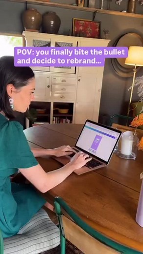 As a designer I can tell you 1 thing 👇 You don’t just design a brand once and call it a day. You need graphics every week… → For your offers → For your lead magnets → For every new idea you dream up → For every post, reel, story, slide, opt-in, launch, promo… It’s never once and done. Not for growing businesses. And it can get REAALLLL expensive if you outsource it all to a designer. And if you don’t? You’re stuck with graphics you know don’t show how incredible you are. Or worse, you don’t put