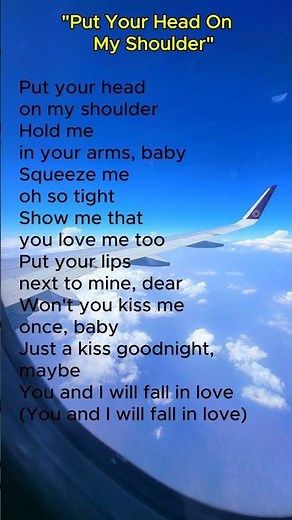 Kiss Me Once 💋 | Put Your Head on My Shoulder