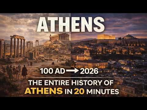The entire history of Athens in 20 minutes.