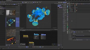 C4D_2024.4粒子点渲染模式（用Rs3.5.24）