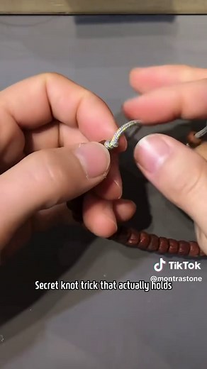 Mastering the Secret Knot Trick for Bracelets