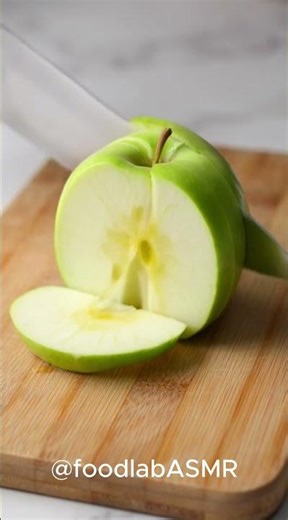 Crisp Apple ASMR Juicy Crunch Sounds 🍎